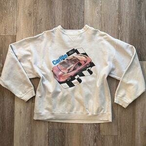 Vintage Ford Car Graphic Sweatshirt